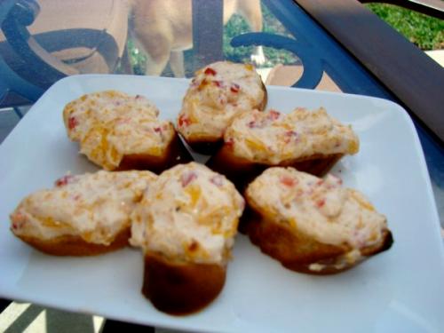 Pimento Cheese Toasts
